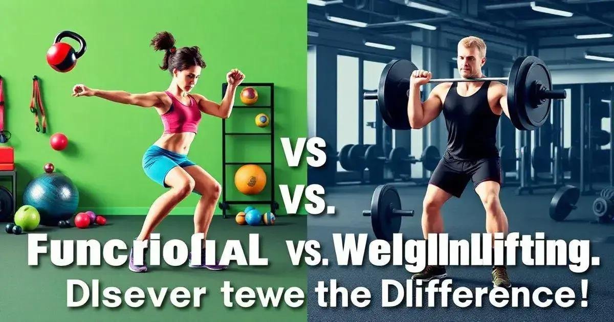 Differences Between Functional Training and Traditional Weightlifting