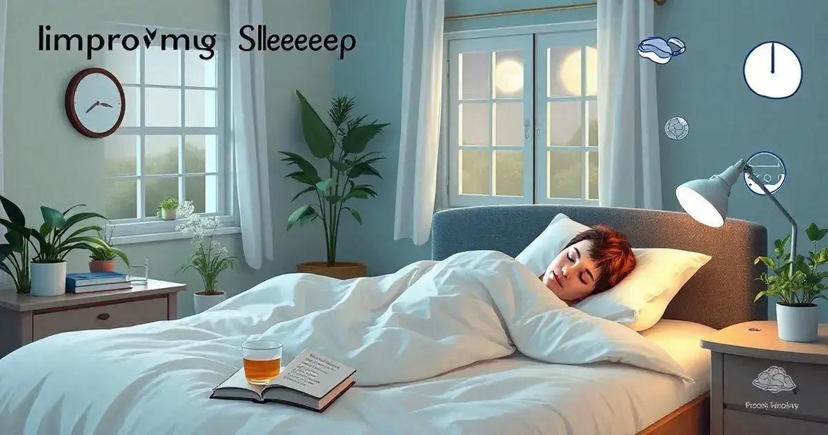 Improving Sleep Quality through Lifestyle Changes